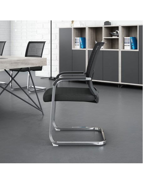 Home computer chair, mesh bow-shaped office chair, staff chair, conference room chair, training chair, ergonomic chair