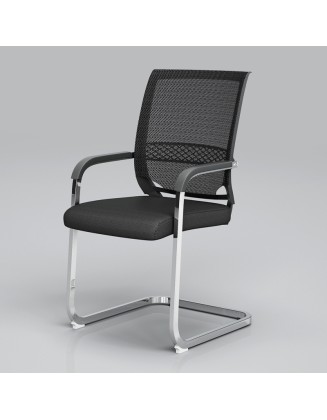 Home computer chair, mesh bow-shaped office chair, staff chair, conference room chair, training chair, ergonomic chair