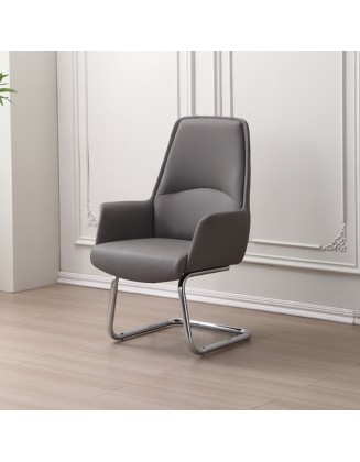 Meeting Negotiation Chair Bow-shaped Office Chair Comfortable Long-term Seating Height-adjustable Staff Chair