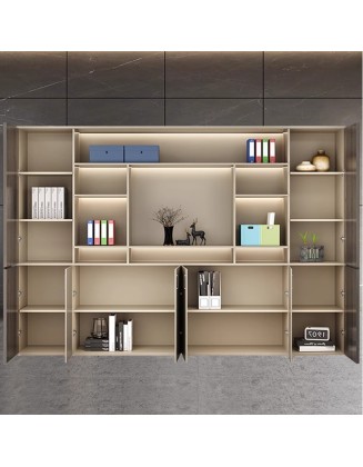 Executive desk, file cabinet, document cabinet, lockable cabinet, office wooden modern office archive bookcase