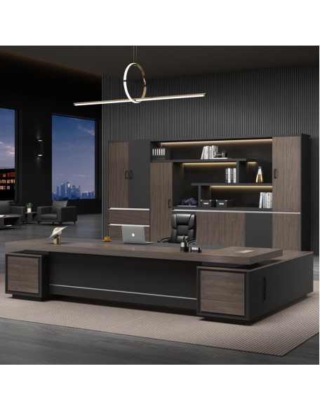Boss File Cabinet with Lock Storage Cabinet Office Wooden Modern Office Background Cabinet Archive Bookcase