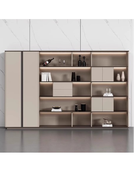 Document cabinet, wooden floor-standing storage cabinet, office cabinet, storage cabinet, home filing cabinet, storage cabinet