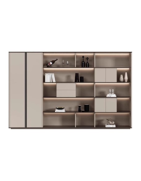 Document cabinet, wooden floor-standing storage cabinet, office cabinet, storage cabinet, home filing cabinet, storage cabinet