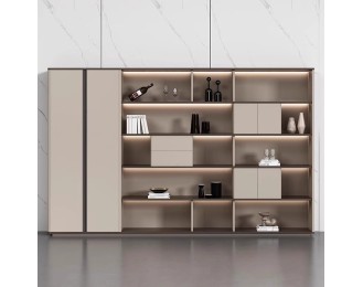 Document cabinet, wooden floor-standing storage cabinet, office cabinet, storage cabinet, home filing cabinet, storage cabinet